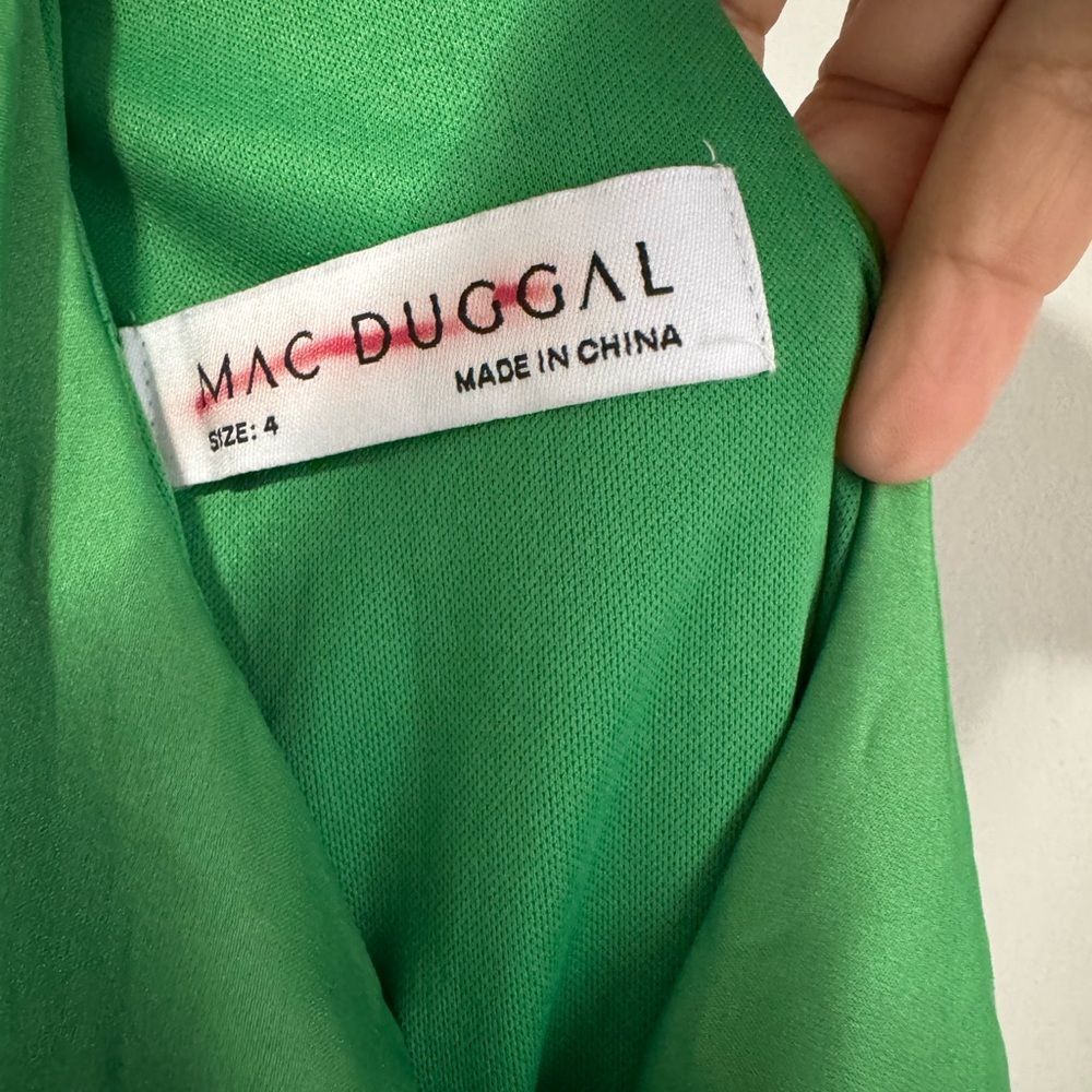 Mac Duggal Ruffle Tier Halter Maxi Dress - Picture 4 of 8